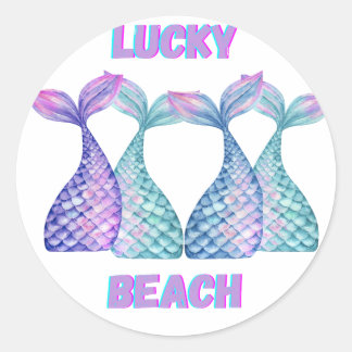 Original Design Lucky Beach Sticker