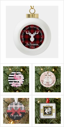 Original Design Ornaments for Christmas and More