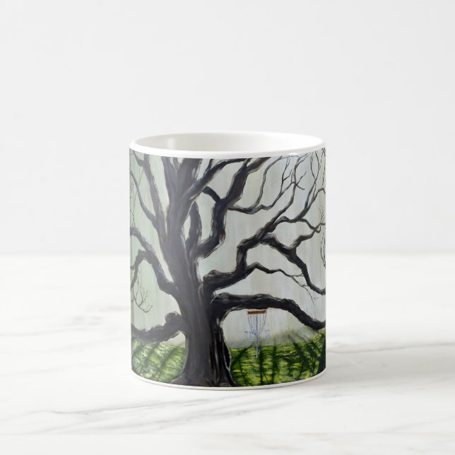 Original disc golf art mug (Center)