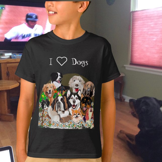 Original Dogpile Cute Pets, Personalize Text T-Shirt (Creator Uploaded)
