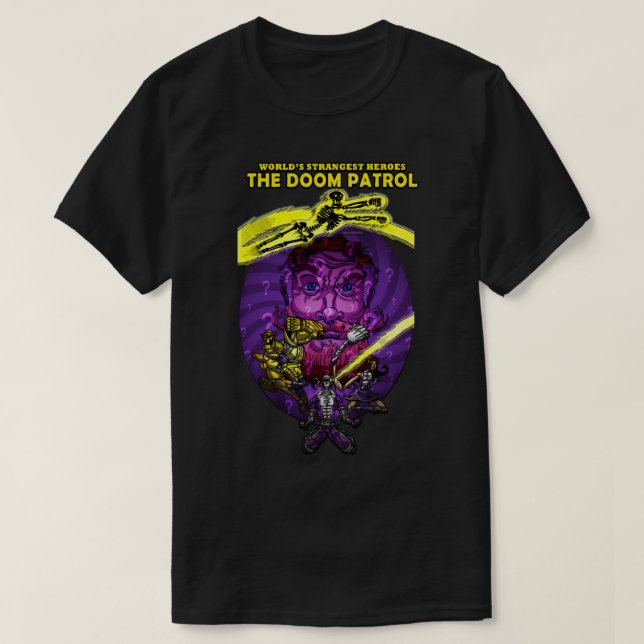 Original Doom Patrol Artwork Classic T-Shirt (Design Front)