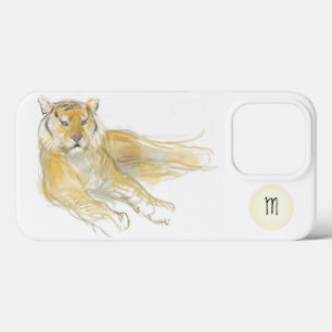 Original Drawing2 Chinese Tiger Year Name Birthday iPhone 13 Pro Case