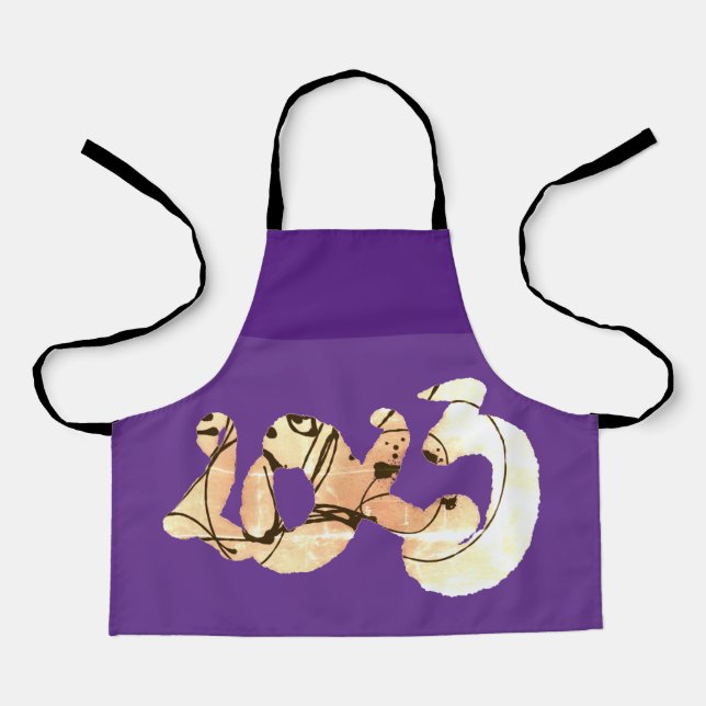 Original Drawing 2023 New Year AKA2 Apron (Front)
