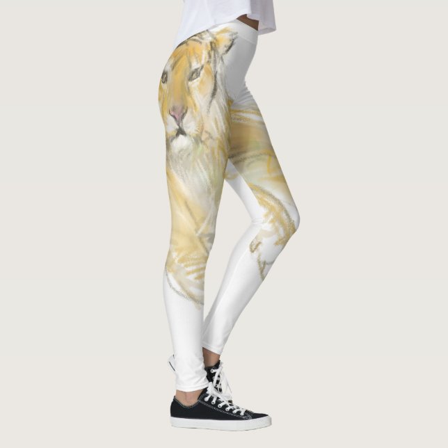 Original Drawing 2 Chinese Tiger Year Birthday L2 Leggings (Right)