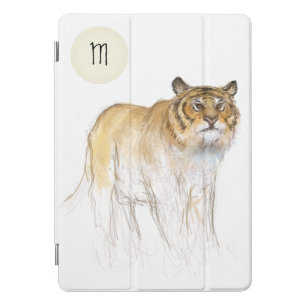Original Drawing Chinese Tiger Year Name Birthday iPad Pro Cover