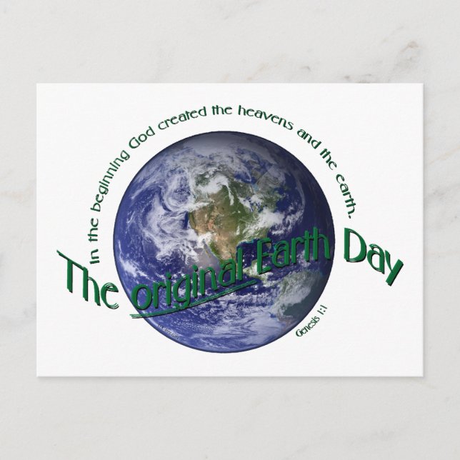 Original Earth Day Postcard (Front)