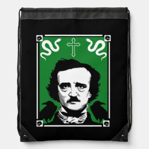 Original Edgar Allan Poe Drawstring Bag