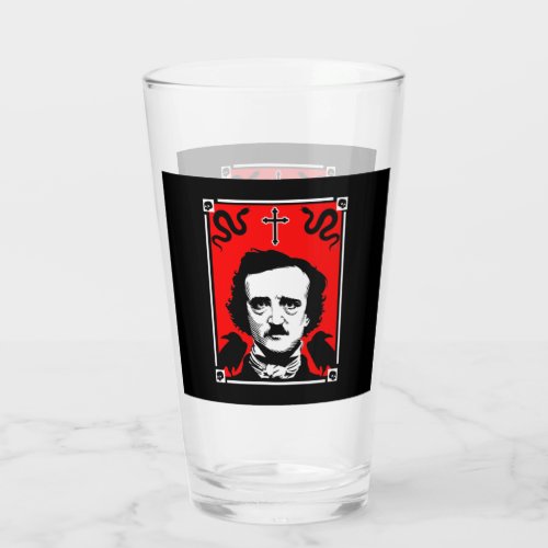 Original Edgar Allan Poe    Glass