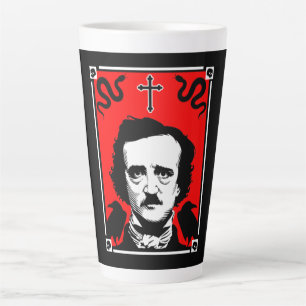Original Edgar Allan Poe Latte Mug