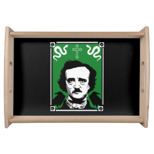 Original Edgar Allan Poe Serving Tray