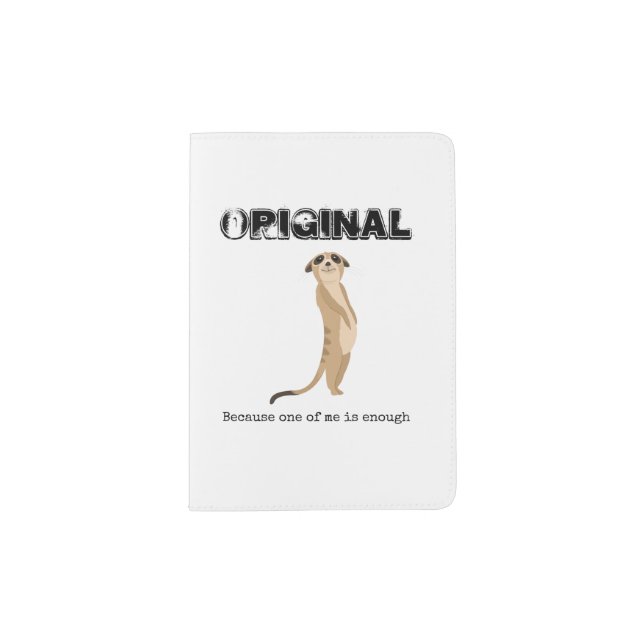 Original Enough Passport Holder (Front)