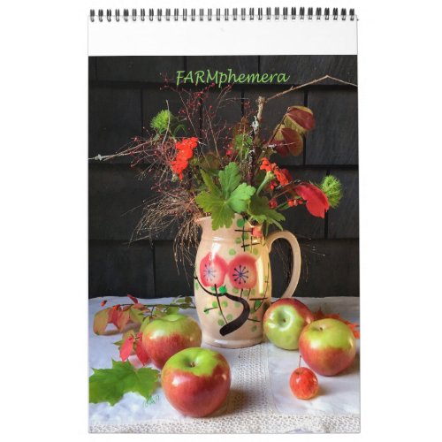 ORIGINAL FARMphemera Photography Calendar