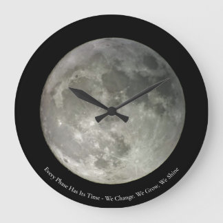 Original Full Moon Photography Wall Clock