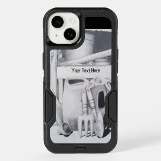 original fun still life drawing for gardeners OtterBox iPhone 14 case