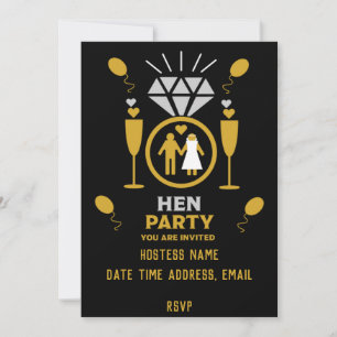 Original Funny Engagement Party Invites Postcard