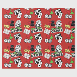 Original Gamer Wrapping Paper | Zazzle