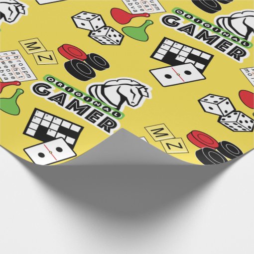 Original Gamer Wrapping Paper | Zazzle