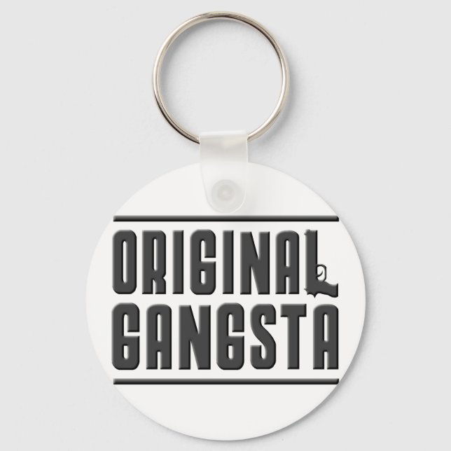 Original Gangsta Keychain (Front)