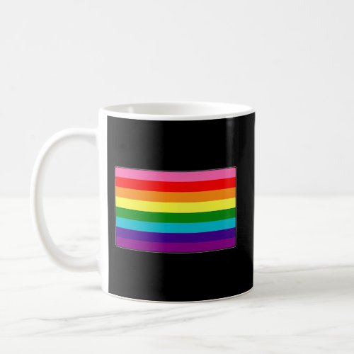 Original Gilbert Baker Lgbtq Rainbow Pride Flag Coffee Mug