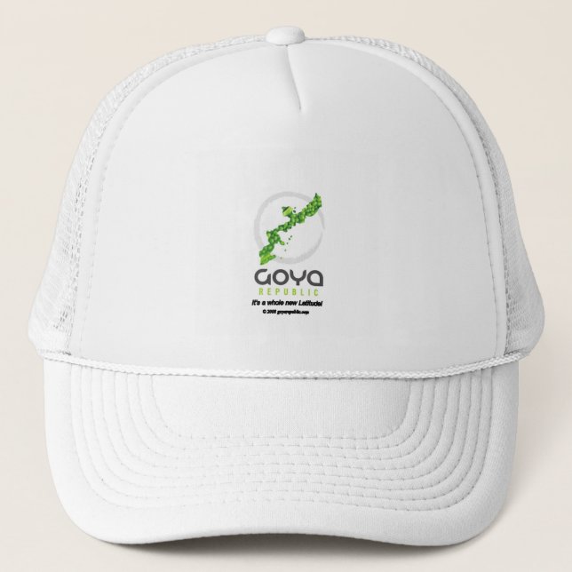 Original Goya Republic Logo Trucker Hat (Front)