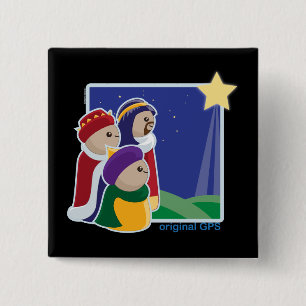 Original GPS Pinback Button