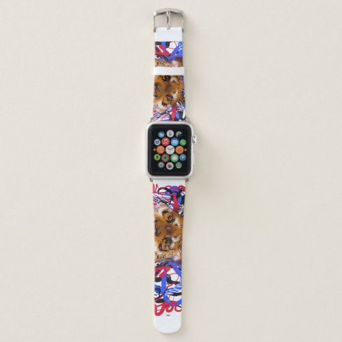 Original graffiti style Tiger Chinese Year Zodiac Apple Watch Band
