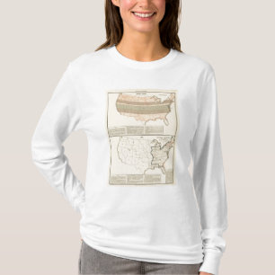 Original grants of 1776 settled area T-Shirt