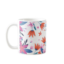 Original graphic design bold florals