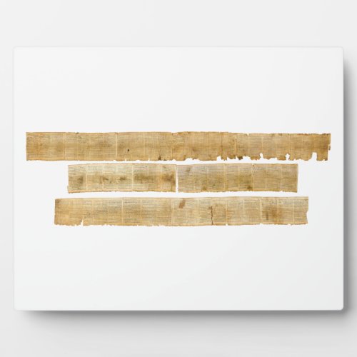 ORIGINAL Great Isaiah Scroll Dead Sea Scrolls Plaque