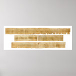 Original Great Isaiah Scroll Dead Sea Scrolls Poster at Zazzle