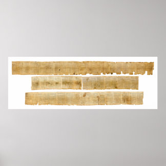 ORIGINAL Great Isaiah Scroll Dead Sea Scrolls Poster