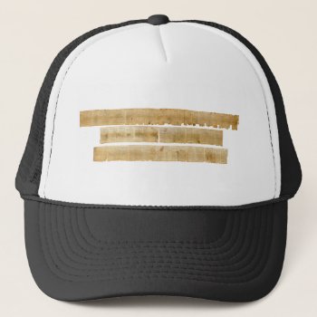Original Great Isaiah Scroll Dead Sea Scrolls Trucker Hat by allphotos at Zazzle