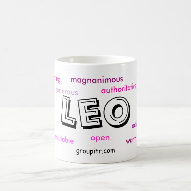 Original Groupitr Leo Mug (Center)