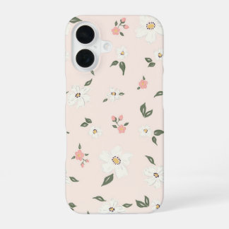 Original hand-drawn floral pattern iPhone case