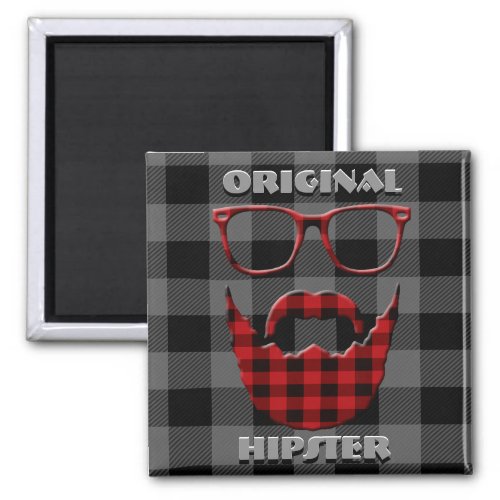 Original Hipster Magnet
