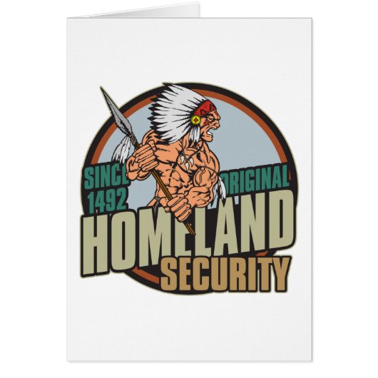 Original Homeland Security Cards (Front)