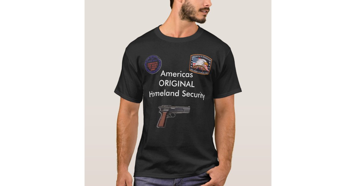 Original Homeland Security TShirt Zazzle