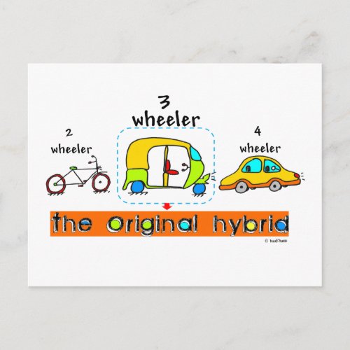 Original Hybrid Postcard