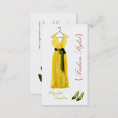 Original Illustration Fashion Styli Business Cards (Front/Back)