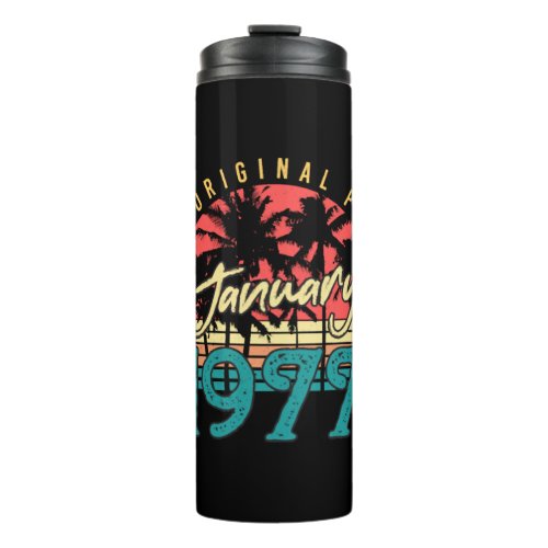 Original January 1977 Retro Thermal Tumbler