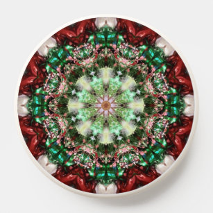 ORIGINAL Kaleidoscope Christmas design ~ PopSocket