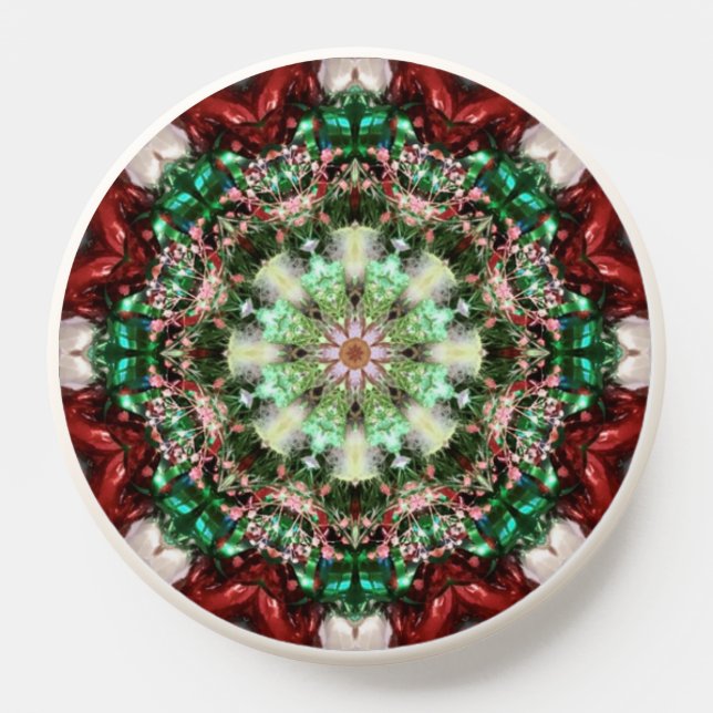 ORIGINAL Kaleidoscope Christmas design ~ PopSocket (Popsocket)