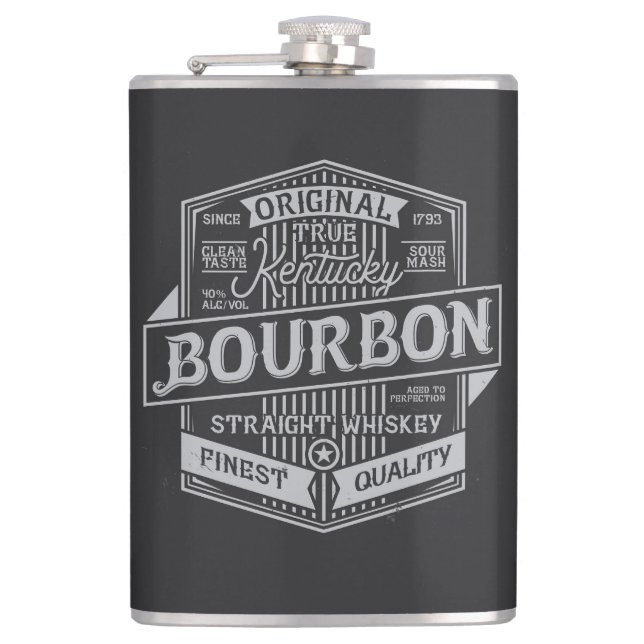 Original Kentucky Bourbon Flask (Front)