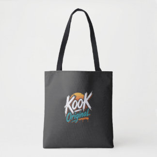 Original Kook Retro Sunset Surf Tote Bag