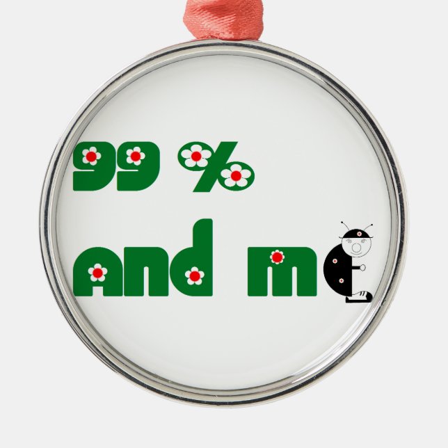 original ladybird metal ornament (Front)