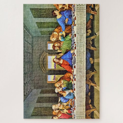 Original Last Supper Painting Jigsaw Puzzle