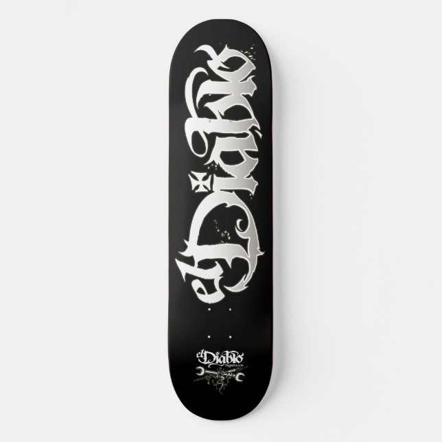 Original Logo; The Devil Magazine | Skate Deck (Front)