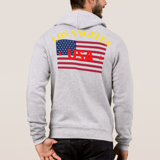 Original Los Angeles USA Flag | True Classic  Hoodie