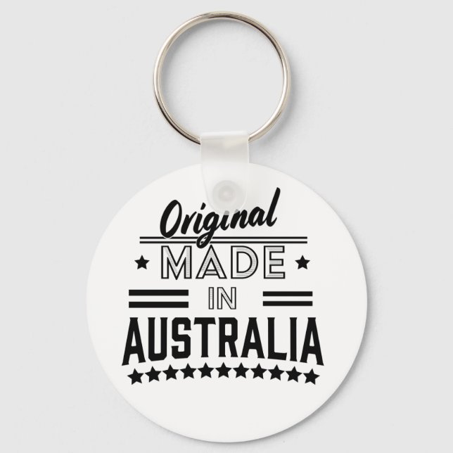 Original made in Australia Keychain (Front)