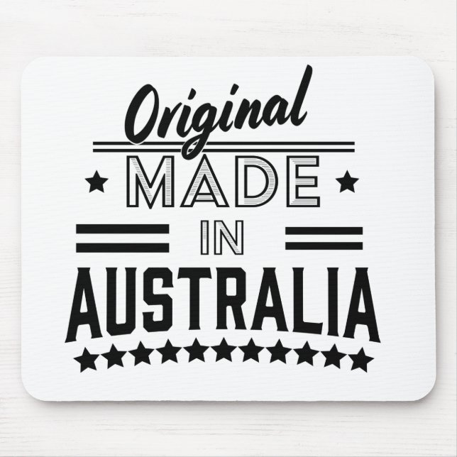 Original made in Australia Mouse Pad (Front)